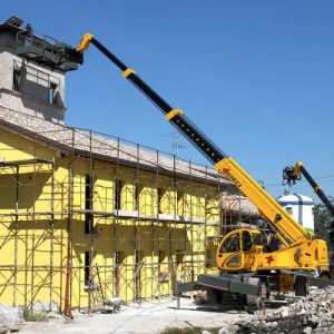 Ładowarka teleskopowa ROTO 21m z koszem obrotowym