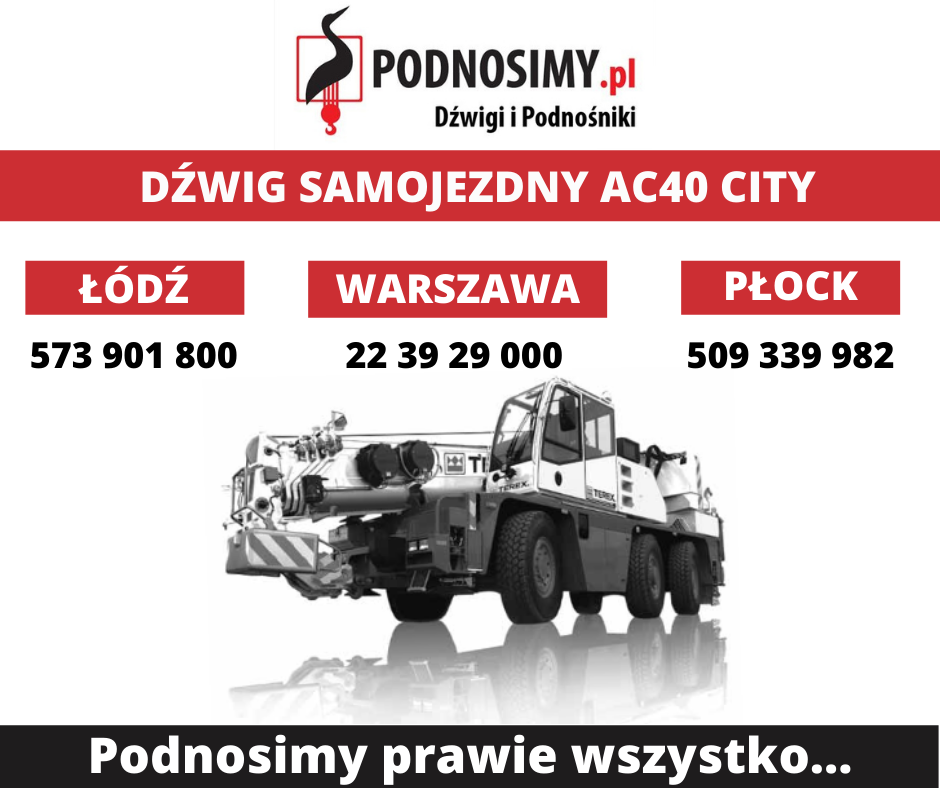 dźwig samojezdny AC40 City