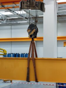 prace dźwigiem demag ac40