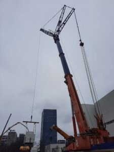 prace dźwigowe w Warszawie