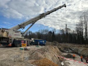 usługi dźwigowe w Janowie