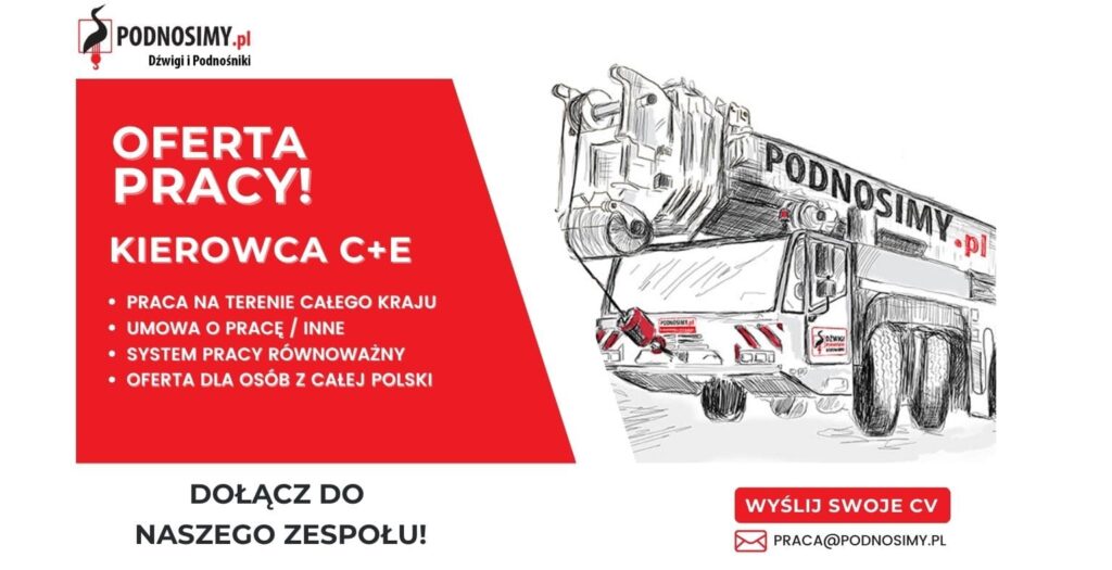 praca kierowca C+E