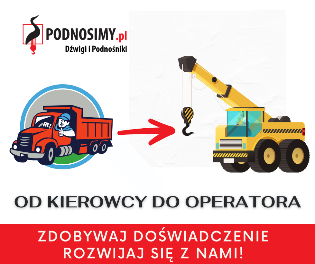 od kierowcy do operatora dźwigu