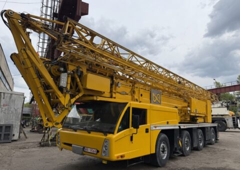 Mobilny żuraw wieżowy 44 metry