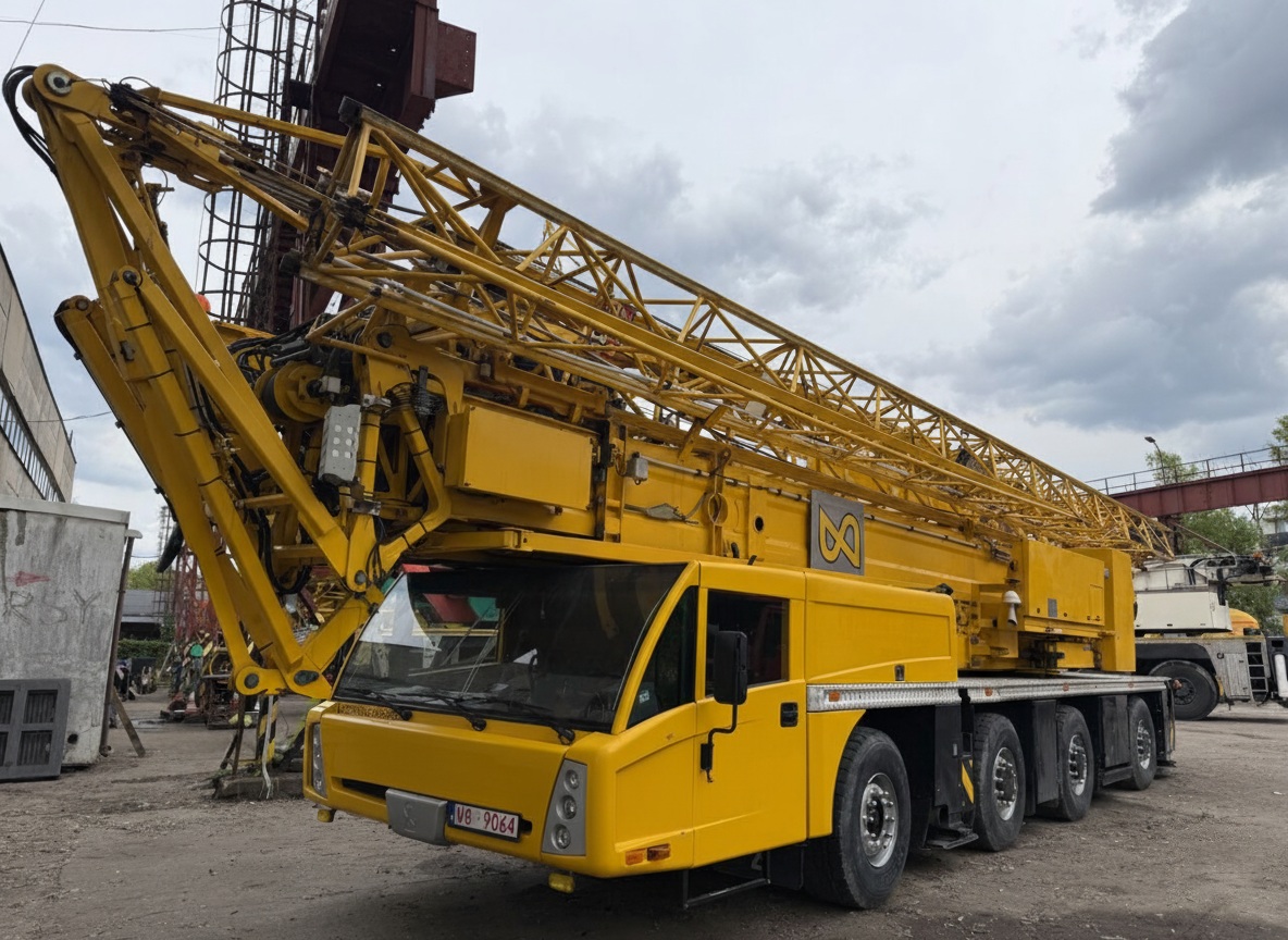 Nowość w ofercie: mobilny żuraw wieżowy SPIERINGS SK498-AT4